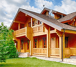 Строительство домов из клееного бруса в Алматы